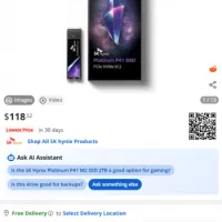 SK하이닉스 Platinum P41 NVMe SSD 2TB (직구)