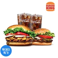 버거킹 갈릭불고기와퍼+와퍼주니어+콜라2