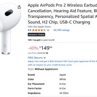 Apple AirPods Pro 2 USB-C (배송대행 필요)