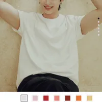 지오다노 20수 기본 반팔티셔츠