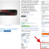 Amazon Resale - Samsung 990 Pro 2TB 외 (반품 상품)