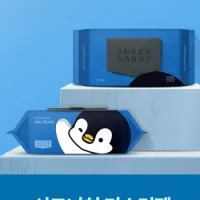 역대가_ 슈퍼대디 미스터펭 민트 70매 20팩 물티슈