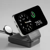 앤커 맥고 Qi2 3 in 1 충전기 15W 블랙 (국내 정품)