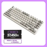 마이크로닉스 WIZMAX W85TKL 유무선 기계식 한글 황축 [/...