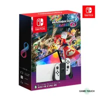 닌텐도 스위치 OLED 화이트 + 마리오 카트 8 디럭스 팩 번들 패키지