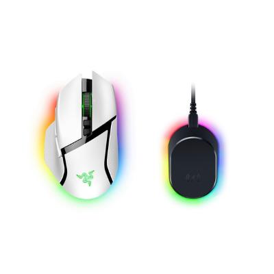 Razer Basilisk V3 Pro White (마우스+충전독)