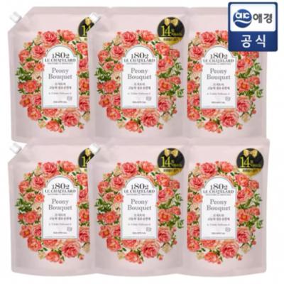 <코인딜> 르샤트라 고농축 섬유유연제 1.6L 6개 + 세제2종 증정 무료...