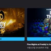 Bendy, Five Night at Freddy's: into the pit 무료 (오늘 자정까지)