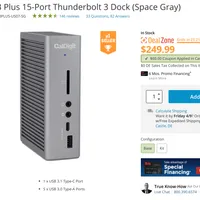 CalDigit TS3 Plus 칼디짓 tb3 독 역대가