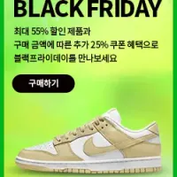나이키 공식 블랙 프라이데이 15~25%