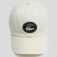 종료 [무신사] 라코스테 코듀로이 야구모자