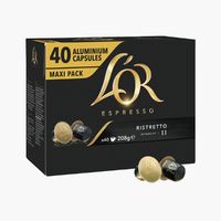 로르 리스트레토 네스프레소 호환 캡슐커피 40개