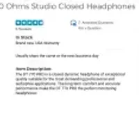 BeyerDynamic DT 770 PRO 250Ω ($103.99) / DT 990 PRO 250Ω ($109.99)