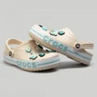 크록스 바야밴드 클로그 윈터화이트