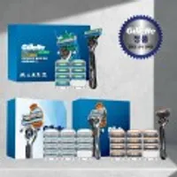 질레트 2024 프로글라이드/스킨텍/울트라 면도기+면도날 세트