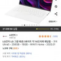 LG전자 그램 14Z90T-GA5CK