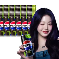 펩시 제로 라임 210ml 60캔 (30캔 2박스)