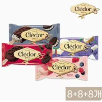 끌레도르 프리미엄 아이스크림바 24개