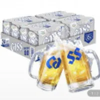 카스 제로 (0.0) 논알콜 맥주맛 음료 355ml 24캔+올림픽 투게더 전용잔2개증정