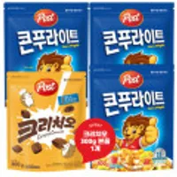 콘푸라이트 포스트 콘푸라이트 시리얼 600g 3개 +크리치오 300g 본품