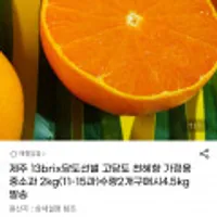 제주13brix 당도선별 천혜향 2kg
