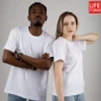 라이프폼 3장 세트 20수 순면 코마사 무지 반팔티